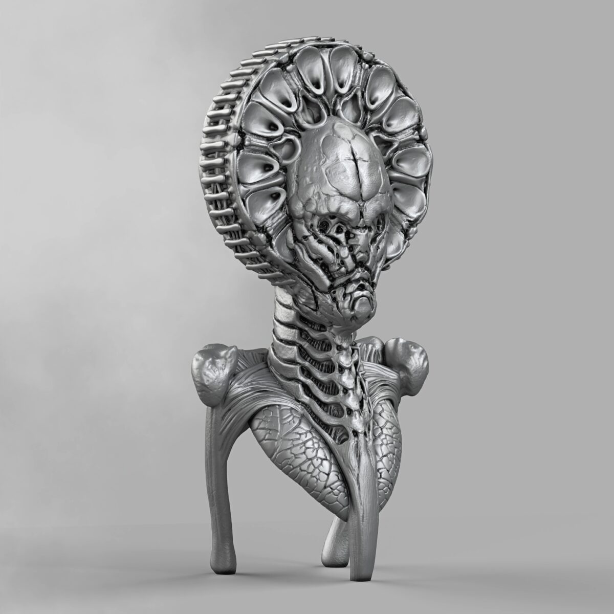 Monarch Bust